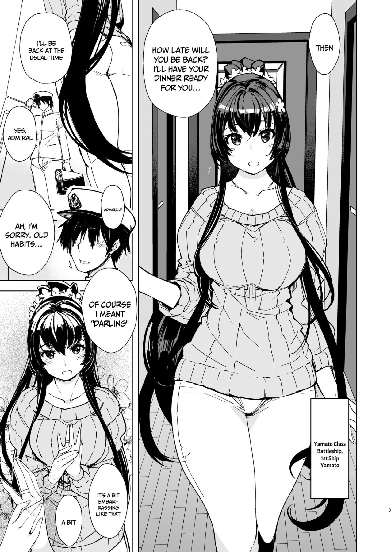 Hentai Manga Comic-Report of the Secretary Kashima 4-Read-2